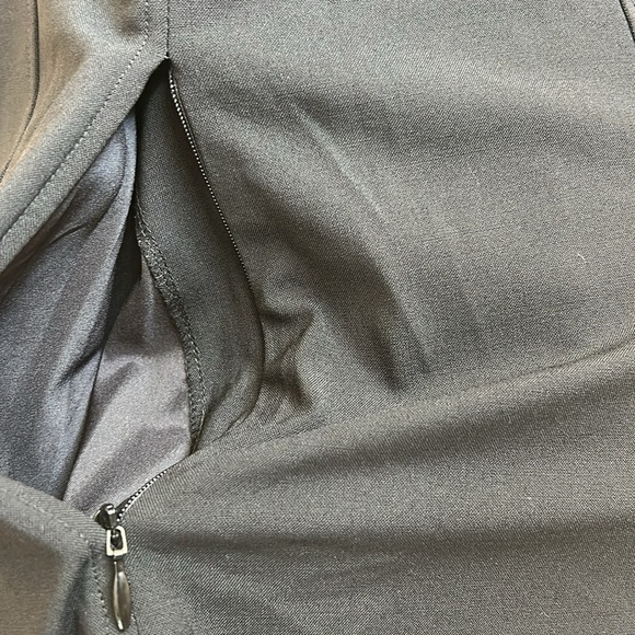 NWT Theory Helaina Virgin Wool Blend Sleeveless Classic Suit Shift Dress size 10 - Picture 9 of 13